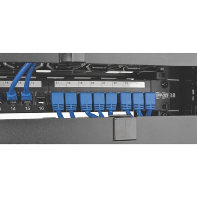Tripp Lite series N204-003-BL-DN Cat6 Patch Cable - 3 ft (0.91 m) Category 6 Network Cable for Network Device - First End: 1 x RJ-45 Network - Male - Second End: 1 x RJ-45 Network - Male - Patch Cable - Blue isted Pair (UTP) - Male Left G ender - Male Right G