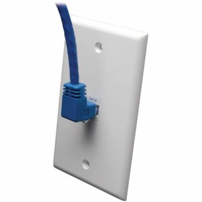 Tripp Lite N204-003-BL-UP Cat6 Network Cable - Category 6 for Network Device - 3ft - 1 x RJ-45 Male Network - 1 x RJ-45 Male Network - Blue isted Pair (UTP) - Male Left G ender - Male Right G