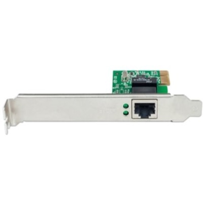 Intellinet Gigabit PCI Express Network Card, 10/100/1000 Mbps PCI Express RJ45 Ethernet Card - PCI - 1 Port(s) - 1 x Network (RJ-45) - Twisted Pair - 10/100/1000Base-T - Plug-in Card IT 