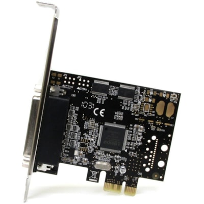 StarTech.com 2S1P PCI Express Serial Parallel Combo Card - Add a parallel port and two RS-232 serial ports to your PC through a PCI-Express expansion slot - PCI Express Serial Parallel Card - PCIe Serial Parallel Combo Card Adapter - 2 Port Serial and 1 Port Parallel - Comes with Breakout Cable - Du  CTLR 