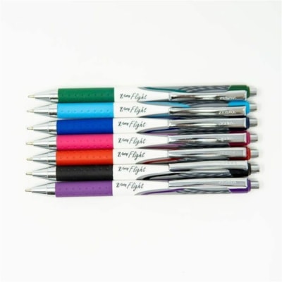 Zebra Z-Grip Flight Retractable Pens - 1.2 mm (0.05") Bold Pen Point - Retractable - Blue Ink - 1 Each MEDIUM 1.2MM 