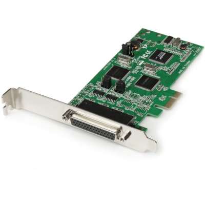 StarTech.com 4 Port PCI Express PCIe Serial Combo Card - 2 x RS232 2 x RS422 / RS485 - Add two RS232, and two RS422/485 serial ports to your PC through a PCI-Express expansion slot - pcie rs485 - pci express rs485 - pcie rs485 - pci express rs422 - pcie rs422  CTLR 