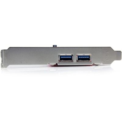 StarTech.com 2 Port PCI SuperSpeed USB 3.0 Adapter Card with SATA Power - 5Gbps - Add 2 SuperSpeed USB 3.0 ports to a computer through a PCI slot - pci usb 3.0 adapter - pci usb 3.0 adapter card - pci usb 3.0 card -pci usb 3.0 controller  to a computer through a PCI s lot - pci usb 3.0 ad