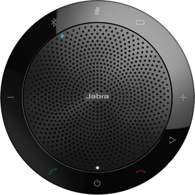 Jabra Speak 510 UC Speakerphone - Wired/Wireless Bluetooth - Skype for Business - 4 Meeting Persons Capacity - Omni-directional Microphone(s) - Black USB VOIP DESKTOP HANDS-FREE 