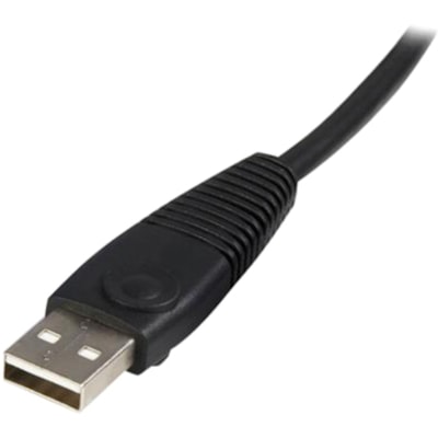 StarTech.com 10 ft 2-in-1 Universal USB KVM Cable - Video / USB cable - HD-15, 4 pin USB Type B (M) - 4 pin USB Type A, HD-15 - 10 - 3.05m omputers to a KVM Switch using  a single cable - 10