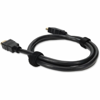AddOn - Câble audiovisuel HDMI2HDMI6F-5PK - 6 pi (1,83 m) HDMI Câble audiovisuel pour Périphérique audio/vidéo, Téléviseur - Noir - 5  CABL 