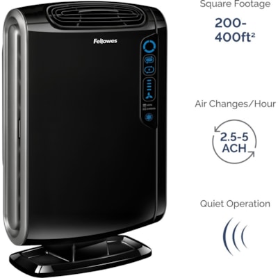 AeraMax® 190 Air Purifier - True HEPA, PlasmaTrue - 400 Sq. ft. (37161216 mm²) - Black FOR USE IN UP TO 190 SQFT ROOM REMOVES 99.97% AIRBORNE PARTIC