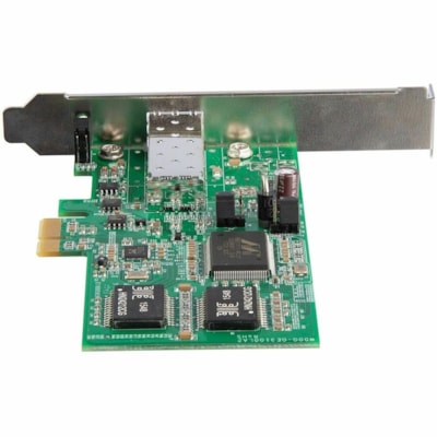 StarTech.com PCI Express Gigabit Ethernet Fiber Network Card w/ Open SFP - PCIe SFP Network Card Adapter NIC - Connect a PCI Express-based desktop or rackmount PC directly to a fiber optic network using the Gigabit SFP of your choice - PCI Express Gigabit Ethernet Fiber Network Card w/ Open SFP - PC  CTLR 