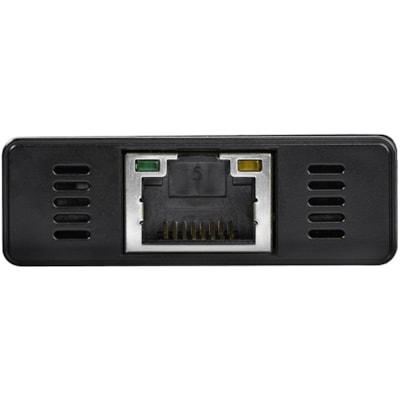 StarTech.com 3 Port Portable USB 3.0 Hub with Gigabit Ethernet Adapter NIC - 5Gbps - Aluminum w/ Cable - Add 3 external USB 3.0 ports w/ UASP and a Gb Ethernet port to your laptop through one USB 3.0 port - 3 Port Portable USB 3.0 Hub w/ Gb Ethernet Adapter NIC - Works w/ Microsoft Surface Pro 4, Su  PERP 