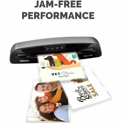 Fellowes ImageLast Jam-Free Thermal Laminating Pouches - Sheet Size Supported: Letter 9" (228.60 mm) Width x 11.50" (292.10 mm) Length - Laminating Pouch/Sheet Size: 9" (228.60 mm) Width x 3 mil (0.08 mm) Thickness - Durable, UV Resistant, Fade Resistant, Water Resistant, Jam-free, Photo-safe, Dry E LETTER 9" X 11 1/2" 200/PK COMPATIBLE W/ALL LAMINATORS