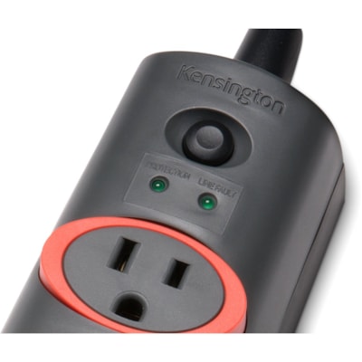 Kensington SmartSockets Premium Surge Protector - 6 x AC Power - 1260 J - 8 ft - External  