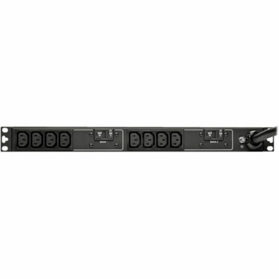 Tripp Lite series Basic PDUH32HV 10-Outlets PDU - Basic - IEC 60309 32A Blue (2P+E) - 10 x IEC 60320 C13 - 230 V AC - 7.40 kW - Overload Protection - 12 ft (3.66 m) Cord Length - 1U - Horizontal - Wall-mountable, Rack-mountable  PERP 