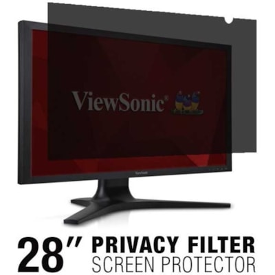 ViewSonic - Filtre d'écran de confidentialité - Pour 28 po (711,20 mm) Écran large  ACCS 
