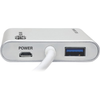 Tripp Lite series 4-Port Portable USB 3.0 SuperSpeed Mini Hub, Aluminum - USB - External - 4 USB Port(s) - 4 USB 3.0 Port(s) peed Mini Hub  Aluminum 