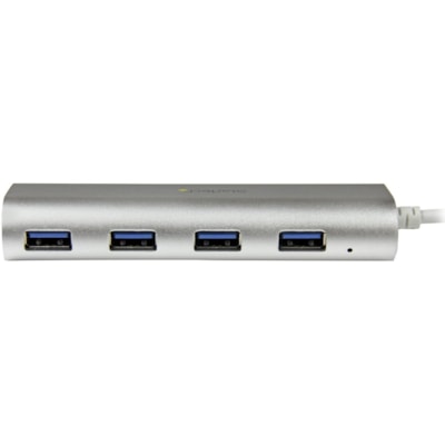 StarTech.com 4-Port USB Hub, USB A to 4x USB-A Ports, USB 5Gbps, Bus-Powered, Portable Laptop USB 3.0 Hub - Bus-powered USB 3.2 Gen 1 (5Gbps) expansion hub - USB to 4x USB-A ports - Supports Windows, macOS, Linux, ChromeOS, Android - Add 4x USB-A ports for keyboard/mouse, USB SSDs & thumb drives - I  PERP 