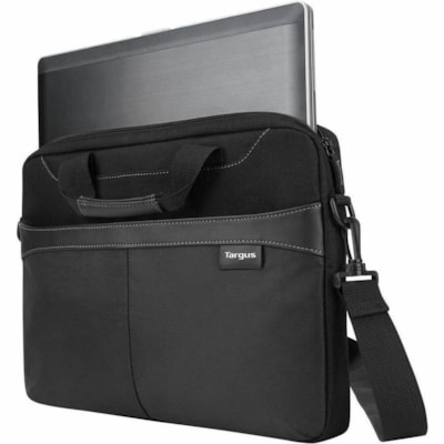Targus Business Casual TSS898 Carrying Case (Slipcase/Briefcase) for 15.6" to 16" Notebook - Black - Trolley Strap, Shoulder Strap, Handle - 11.02" (280 mm) Height x 15.98" (406 mm) Width x 1.14" (29 mm) Depth S CASUAL 