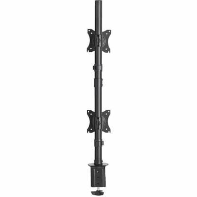 Tripp Lite series DDR1527SDC Display Stand - Up to 27" Screen Support - 20 lb (9071.85 g) Load Capacity - 23.60" (599.44 mm) Height x 17.70" (449.58 mm) Width x 10" (254 mm) Depth - Desktop - Metal - Black  CPNT 