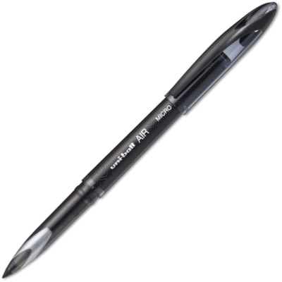 uniball(tm) AIR Rollerball Pen - 0.7 mm (0.03") Fine Pen Point - Assorted Ink - Black Barrel - 3 / Pack ROLLERBALL PENS 