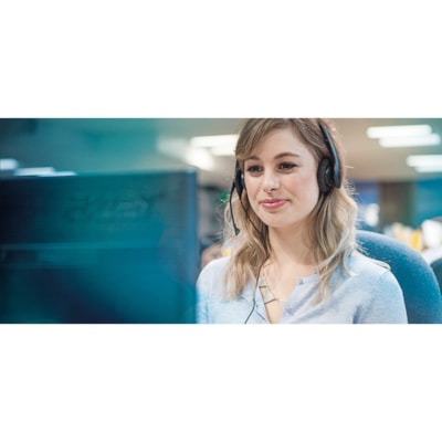 Jabra - BIZ - Casque 1500 - Stéréo - Déconnexion rapide - Filaire - 150 Ohm - 20 Hz à 4,50 kHz - Sur tête - Binaural - Supra-aural - 3,1 pi (0,95 m) Câble - Antibruit - Noir anceling microphone - Headset - Wired - On-Ear - Q