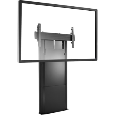 Chief Fusion MFD1U Mounting Base for Monitor - Black - 1 Display(s) Supported - 133 lb (60327.79 g) Load Capacity - 200 x 200, 800 x 400 djustable Floor Support - MFD1 U - Weight Capacity: