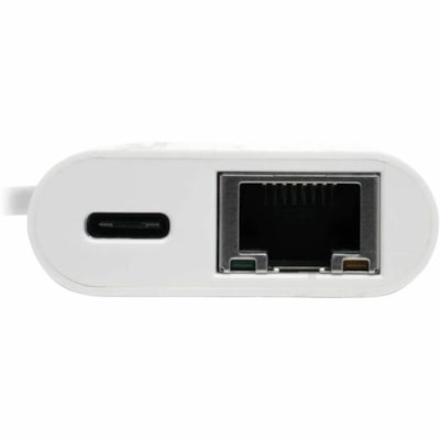 Tripp Lite series U436-06N-G-C USB 3.1 Gen 1 USB-C to Gigabit Ethernet NIC Network Adapter - USB 3.1 - 1 Port(s) - 1 - Twisted Pair - 10/100/1000Base-T - Desktop  Ethernet NIC Network Adapter with USB-C Charging