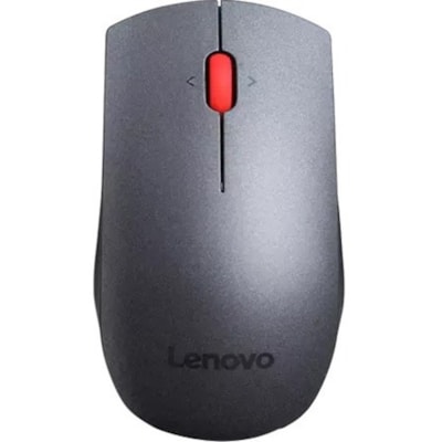Lenovo Professional Wireless Combo Keyboard & Mouse (French Canadian 445) - USB Wireless RF 2.40 GHz Keyboard - French (Canada) - Black - USB Wireless RF Mouse - Laser - 1600 dpi - Tilt Wheel - Black - Symmetrical - AA - Compatible with PC rench 