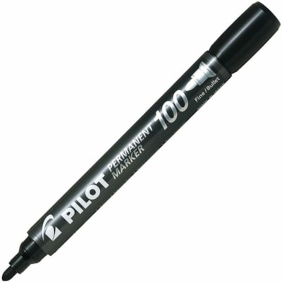 Pilot - Marqueur permanent SCA-100 - 1 mm (0,04 po) Ogive Pointe de marqueur - Ink Noir - Encre à base d'alcool - 12 / boîte PTE CONIQUE FINE 1.0MM 
