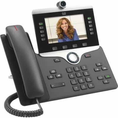 Cisco 8865NR IP Phone - Corded - Corded - Wall Mountable - Charcoal - VoIP - 2 x Network (RJ-45) - PoE Ports ARIANT 