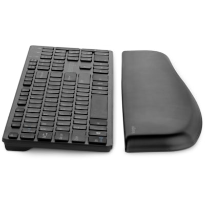 Kensington ErgoSoft Wrist Rest for Standard Keyboards - 0.60" (15.24 mm) x 17.52" (445.01 mm) x 3.98" (101.09 mm) Dimension - Gel, Rubber - Skid Proof - Keyboard - 1   