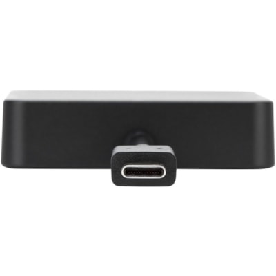 Targus USB-C DisplayPort Alt-Mode Travel Dock  - for Projector, TV - USB Type C - 2K, 4K - 2048 x 1152, 4096 x 2160 - 1 x USB 3.0 - 1 x USB Type-A Ports - Network (RJ-45) - 1 x HDMI Ports - HDMI - VGA - Black - Thunderbolt - Wired - Gigabit Ethernet - Windows, macOS, Android, Linux, ChromeOS   DOCKING STATING 