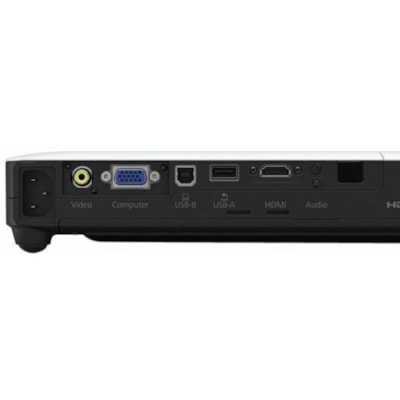 Epson - Projecteur 3 LCD PowerLite 1780W - 16:10 - Bureau, Installation au plafond, Portable - Noir, Blanc - 1280 x 800 - Avant, Plafond arrière, Arrière - 4000 Heure Mode Normal - 7000 Heure Mode Économie - WXGA - 10,000:1 - 3000 lm - HDMI - USB - Réseau sans-fil - Prése  