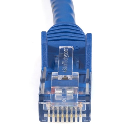 StarTech.com 125ft CAT6 Ethernet Cable - Blue Snagless Gigabit - 100W PoE UTP 650MHz Category 6 Patch Cord UL Certified Wiring/TIA - 125ft Blue CAT6 Ethernet cable delivers Multi Gigabit 1/2.5/5Gbps & 10Gbps up to 160ft - 650MHz - Fluke tested to ANSI/TIA-568-2.D Category 6 - 24 AWG stranded 100% co  CABL 