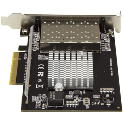 StarTech.com Quad Port 10G SFP+ Network Card - Intel XL710 Open SFP+ Converged Adapter - PCIe 10 Gigabit Fiber Optic Server NIC - 10GbE - Quad port SFP+ network card for MSA compliant SFP+ /DAC - 10 Gigabit Ethernet Card Intel XL710-BM2 10GbE converged network adapter - MMF & SMF Fiber - PCIe 3.0 x8  CTLR 