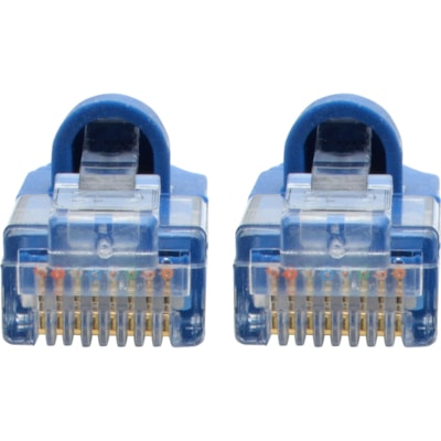 Tripp Lite series Gigabit N261-S02-BL Cat.6a UTP Patch Network Cable - 2 ft (0.61 m) Category 6a Network Cable for PC, Server, Router, Printer, Patch Panel, Switch, Network Device - First End: 1 x RJ-45 Network - Male - Second End: 1 x RJ-45 Network - Male - 10 Gbit/s - Patch Cable - 28 AWG - Blue Slim UTP Network Patch Cable ( RJ45 M/M)  Blue  2 f