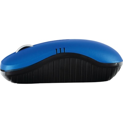Verbatim Wireless Notebook Optical Mouse, Commuter Series - Matte Blue - Optical - Wireless - Radio Frequency - Matte Blue - USB Type A - 1200 dpi - Scroll Wheel - 3 Button(s) - Symmetrical - 1 IDEAL FOR RIGHT/LEFT HAND USE 2.4GHZ RELIABILITY  1200 DPI