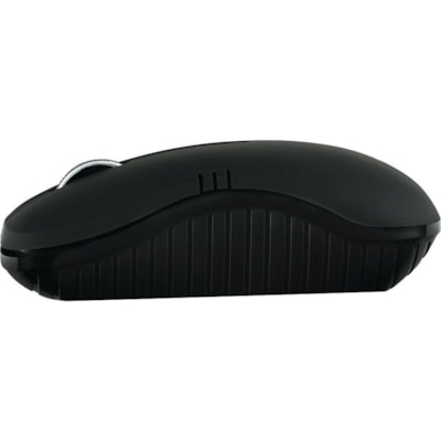 Verbatim Wireless Notebook Optical Mouse, Commuter Series - Matte Black - Optical - Wireless - Radio Frequency - Matte Black - USB Type A - 1200 dpi - Scroll Wheel - 3 Button(s) - Symmetrical - 1 IDEAL FOR RIGHT/LEFT HAND USE 2.4GHZ RELIABILITY  1200 DPI