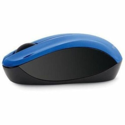 Verbatim Silent Wireless Blue LED Mouse - Blue - Blue LED/Optical - Wireless - Radio Frequency - Blue - USB Type A - Scroll Wheel - 3 Button(s) - 1 Each COLOR - BLUE 
