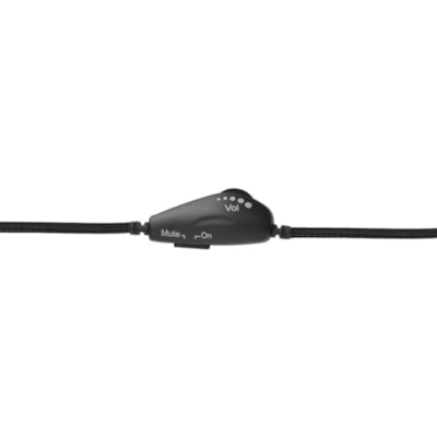 Cyber Acoustics AC-5008 USB Stereo Headset - Stereo - USB - Wired - 20 Hz to 20 kHz - Over-the-head - Binaural - Supra-aural - Noise Cancelling, Uni-directional Microphone - Black  