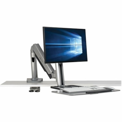 Tripp Lite series WorkWise WWSS1332C Desk Mount for Workstation, Flat Panel Display, Monitor, TV, Display Screen - Black - 1 Display(s) Supported - 32" Screen Support - 18 lb (8164.66 g) Load Capacity - 75 x 75, 100 x 100  CPNT 