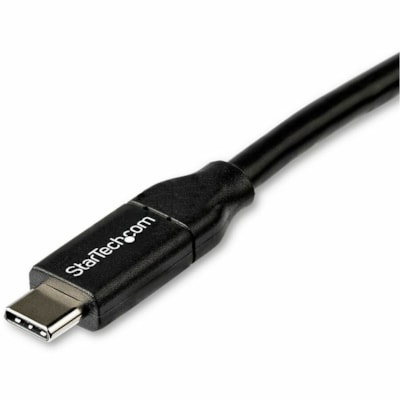 StarTech.com 2m 6 ft USB C to USB C Cable w/ 5A PD - M/M - USB 2.0 - USB-IF Certified - USB Type C Cable - USB C Charging Cable - USB C PD Cable - 6.6 ft (2.01 m) USB Data Transfer Cable for Chromebook, Docking Station, Notebook, MacBook, MacBook Pro - First End: 1 x 24-pin USB 2.0 Type C - Male - S DADAP 