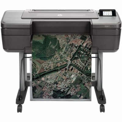 HP Designjet Z6 PostScript Imprimante grand format à jet d'encre - 24 po (609,60 mm) Largeur d'impression - Couleur - 6 Couleur(s) - 916 pi²/h (85,10 m²/h) Vitesse de couleur - 2400 x 1200 dpi - USB - Ethernet - Papier en rouleau, Papier photo, Papier beaux-arts, Papier adhésif TPLOT 