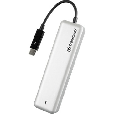 Transcend JetDrive 855 JDM855 480 GB Solid State Drive - External - PCI Express (PCI Express 3.0 x4) - Thunderbolt - 1600 MB/s Maximum Read Transfer Rate - 5 Year Warranty  FOR MAC  JETDRIVE 855 M13-M15  ENCLOSURE