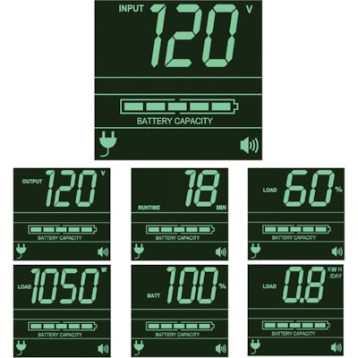Tripp Lite series SmartPro SMART1500RM2UL 1500VA Rack-mountable UPS - 2U Rack-mountable - 1.40 Hour Recharge - 7.10 Minute Stand-by - 120 V AC Input - 110 V AC, 115 V AC, 120 V AC Output - Single Phase - 4 x NEMA 5-15R, 4 x NEMA 5-15/20R Receptacle(s)  