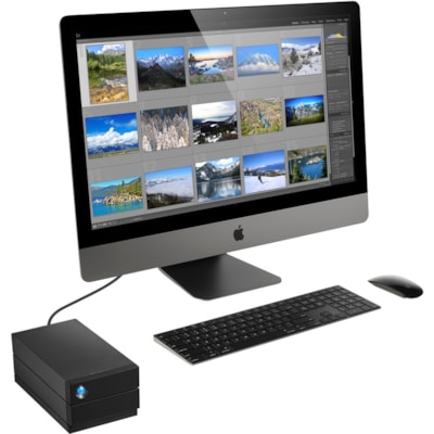 LaCie 2big RAID Professional Desktop RAID Storage - 2 x HDD Supported - 16 TB Supported HDD Capacity - 8 TB Installed HDD Capacity - RAID Supported - 0, 1 RAID Levels - 2 x Total Bays - 2 x 3.5" Bay - 1 USB Port(s) - Desktop  