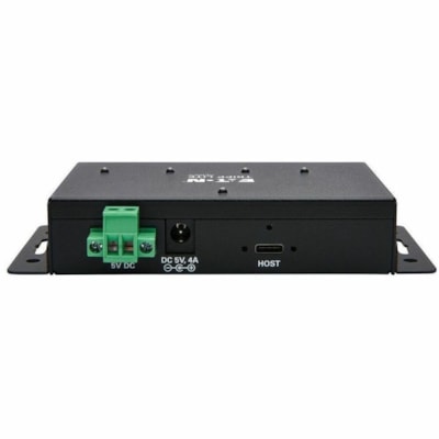 Tripp Lite series U460-2A2C-IND 4-Port Industrial-Grade USB 3.1 Gen 2 Hub - USB Type C - External - 4 USB Port(s) - 2 USB 3.0 Port(s) - UASP Support - PC, Mac B C & 2 USB-A USB 3.1 Gen 2 10 Gbps