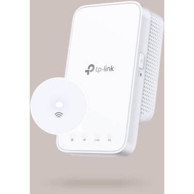 TP-Link Deco RE300 Dual Band IEEE 802.11ac 1.17 Gbit/s Wireless Range Extender - 2.40 GHz, 5 GHz - 2 x Internal Antenna(s) - Internal - 7.30 W - Plug-in  ACCS 