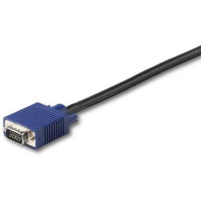 StarTech.com 15 ft. (4.6 m) USB KVM Cable for StarTech.com Rackmount Consoles - VGA and USB KVM Console Cable (RKCONSUV15) - 15.1 ft (4.60 m) KVM Cable for KVM Console, KVM Switch, Server - First End: 1 x 14-pin HD-15 - Male - Second End: 1 x 15-pin HD-15 - Male, 1 x 4-pin USB 2.0 Type A - Male - Su nables your switch kit to conv eniently operate you