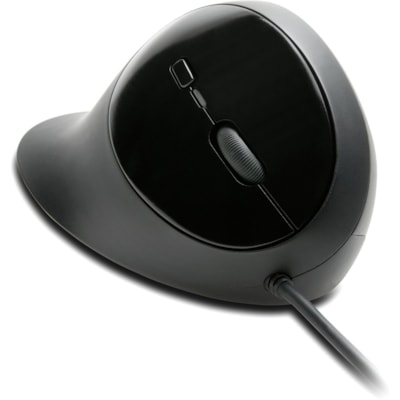 Kensington Pro Fit Ergo Wired Mouse - Cable - Black - USB - 3200 dpi - 5 Button(s)  WRLS 