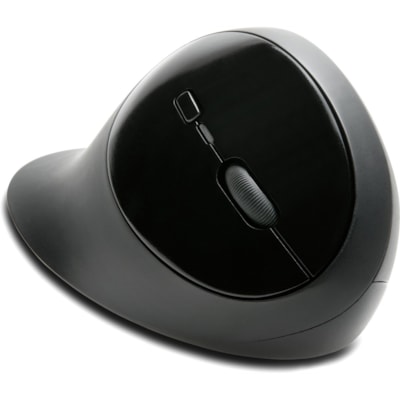 Kensington Pro Fit Ergo Wireless Mouse-Black - Wireless - Bluetooth/Radio Frequency - 2.40 GHz - Black - USB - 1600 dpi - 5 Button(s)  WRLS 