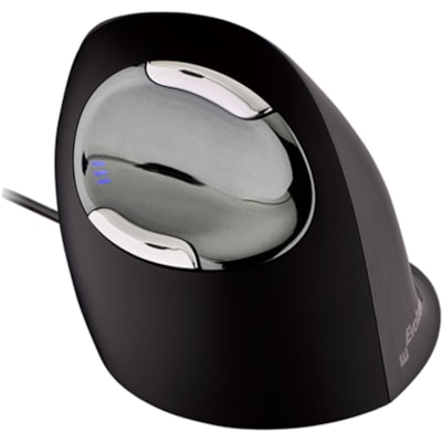 Evoluent Vertical Mouse D, Right Wired Small - Laser - Cable - USB Type A - Scroll Wheel - Small Hand/Palm Size - Right-handed NDED WIRED 